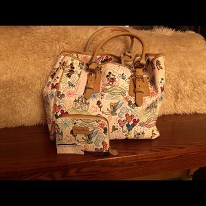 Downey and Bourke Disney handbag and wallet